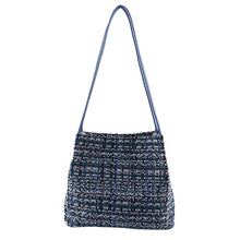 Load image into Gallery viewer, Fashion Women PU Leather Handbag Tassel Shoulder Bag Women Top Handle Totes Metal Ring Crossbody Bags Vintage Messenger Bags